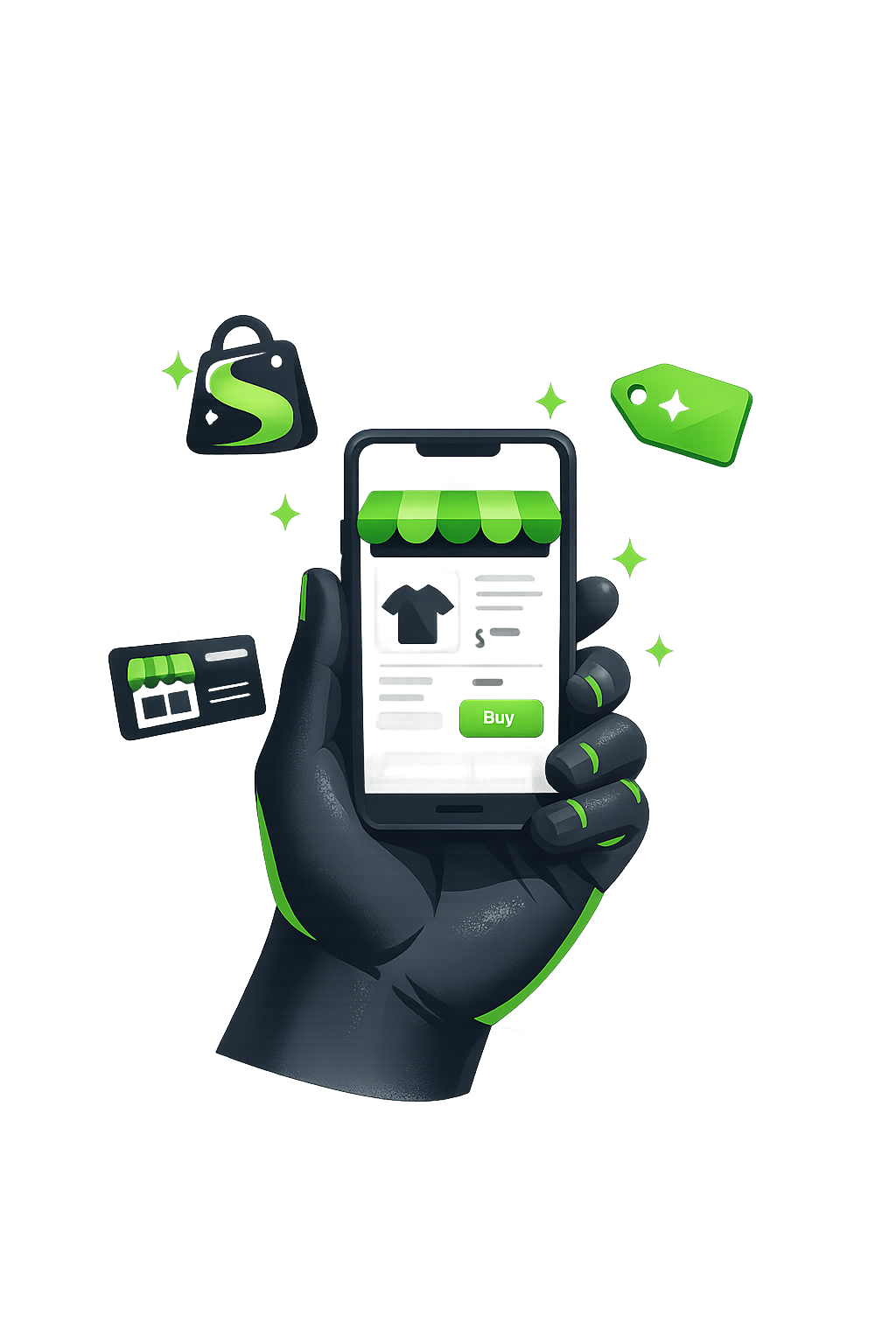 Storrely store illustration